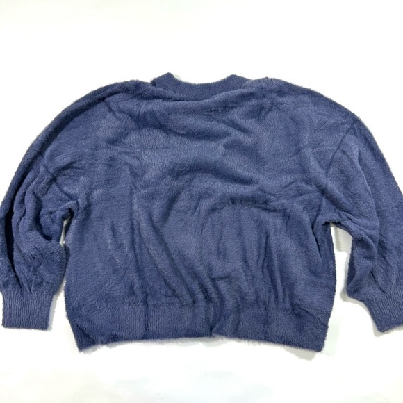 NWOT Aerie Flurry Crewneck Sweater Size XL Blue - Picture 4 of 9